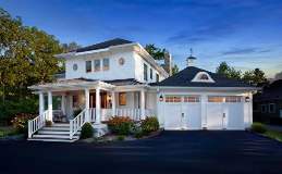 Coachman Garage Door in White