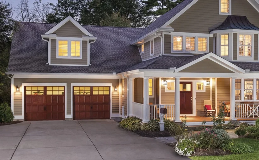 Reserve Wood Semi-Custom | Design 3 with SQ23 Windows in Mahogany Finish