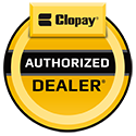 Authorized Clopay garage door dealer